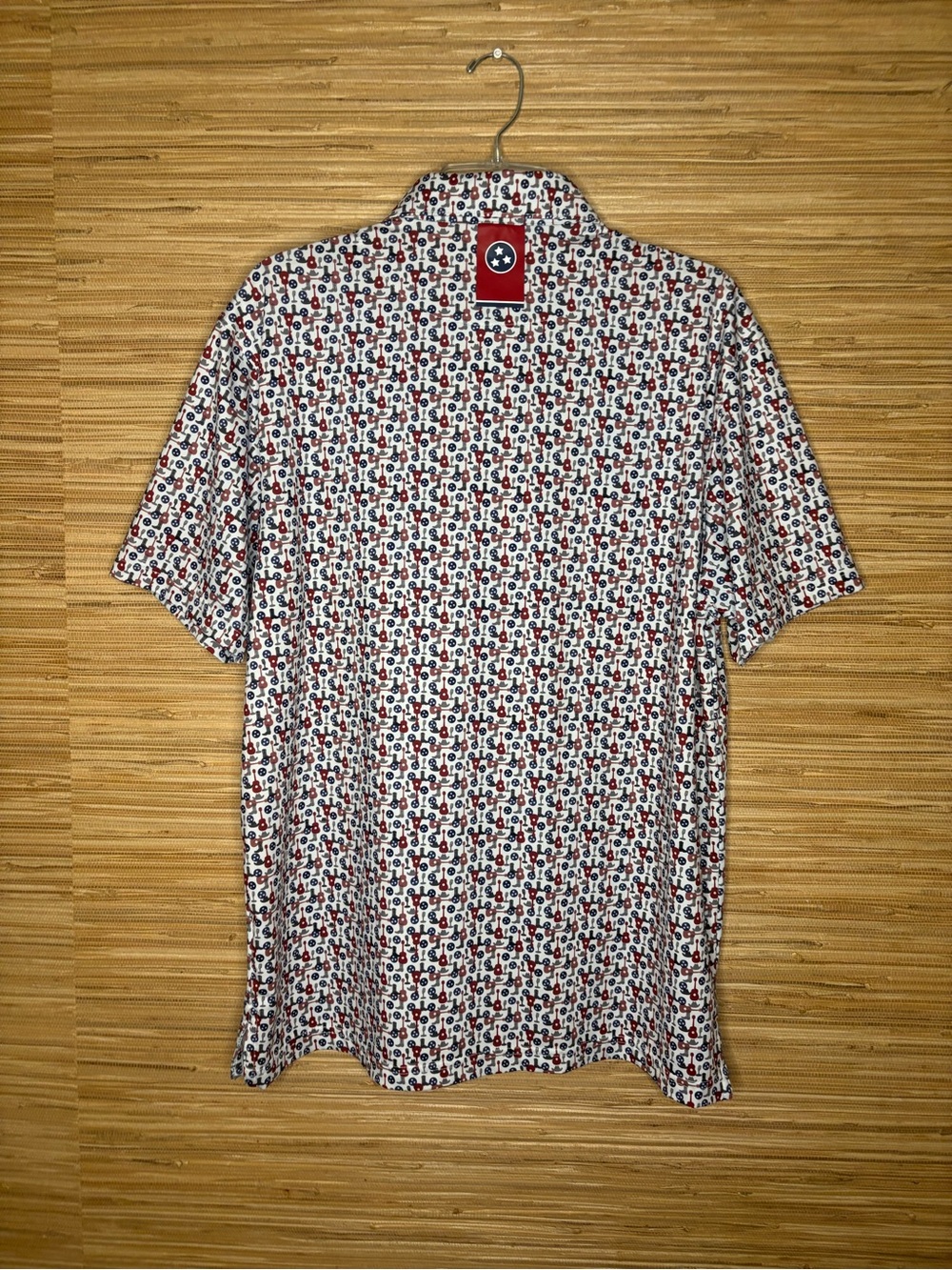 Rhoback The Nashvegas Men’s Performance Polo Sz L - Picture 2 of 4
